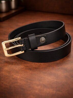 Ladies Casual Belt in Genuine Leather, BUY 1 GET 1 FREE FREE